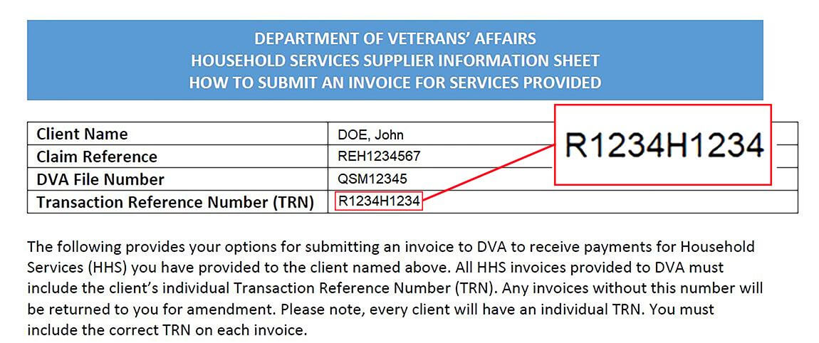 DVA Household Services Australia HomeFront Australia